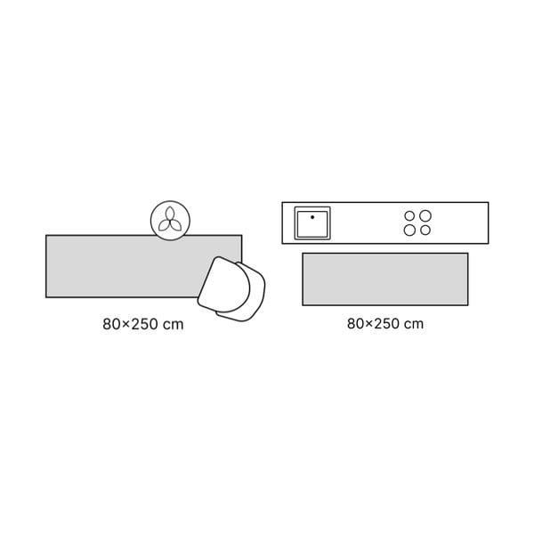 Rjav zunanji in notranji tekač 80x250 cm Timber 1404 – Ayyildiz Carpets-image-4