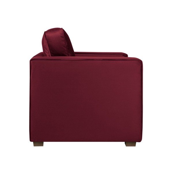 Bordo rdeč fotelj Cosmopolitan Design Denver-image-2