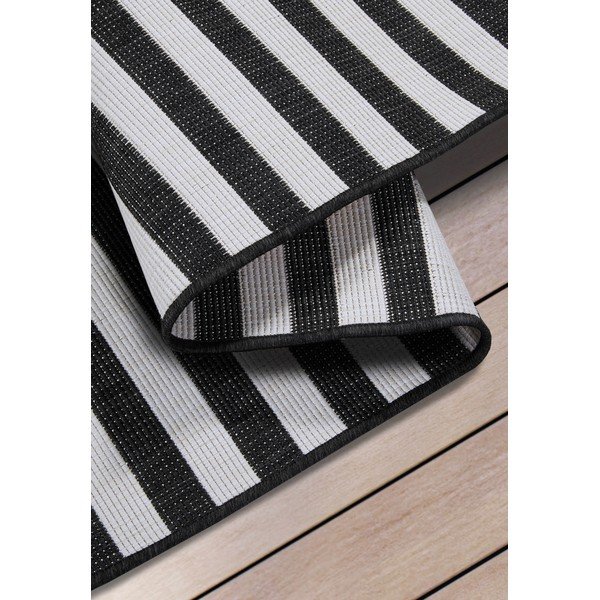 Črno-bel tekač 80x150 cm Viela – Hanse Home-image-4