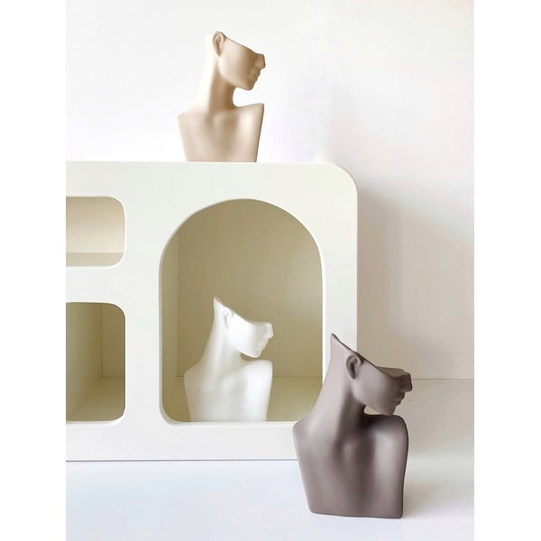 Rjavo-siva keramična vaza Rulina Arcturus-image-2