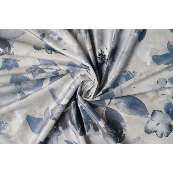 Bela/siva zavesa 140x260 cm Nirvana – Mendola Fabrics-image-3