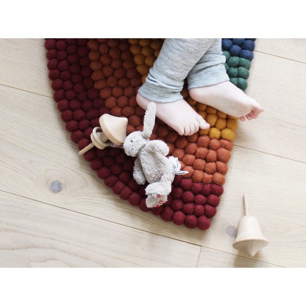 Otroška preproga iz volnenih kroglic Wooldot Ball Rugs Multi-image-2
