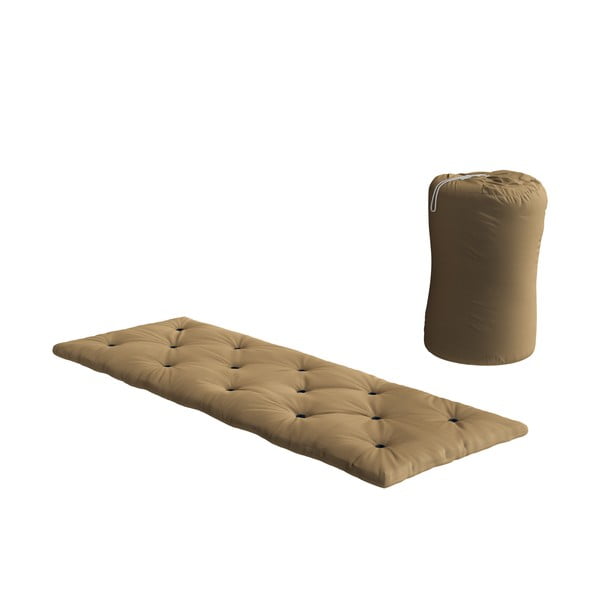 Gorčično rumen izjemno mehek futon 70x190 cm Bed In A Bag – Karup Design