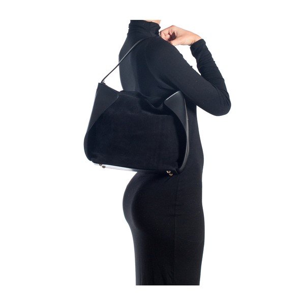 Usnjena torbica Isabella Rhea 8009 Nero-image-4