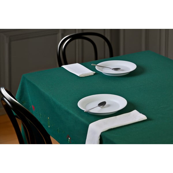 Namizni prt z božičnim motivom iz mešanice bombaža 150x270 cm Christmas Fable – JUNA-image-3