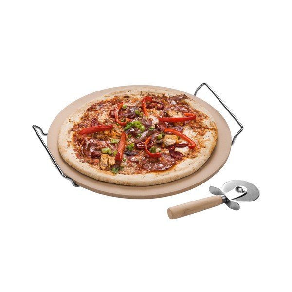 Komplet pladnja in noža za pico 33x35 cm – Premier Housewares-image-1