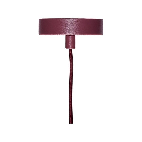 Bordo rdeča/svetlo modra kovinska zatemnitvena viseča svetilka ø 25 cm Luminary – Hübsch-image-3