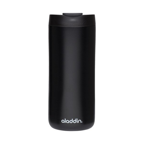 Mat črn termo vrč Aladdin Flip-Seal™, 350 ml
