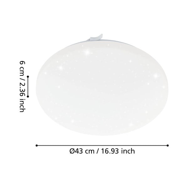 Bela LED stropna svetilka FRANIA-S – EGLO-image-2