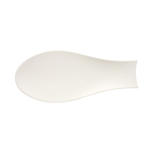 Bel porcelanski krožnik Villeroy & Boch Flow, 43 x 19 cm