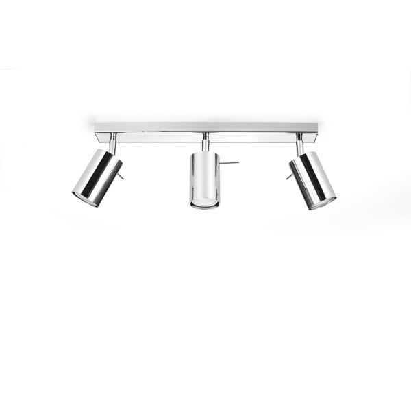 Srebrna stropna svetilka Sollux Etna, dolžina 45 cm-image-2