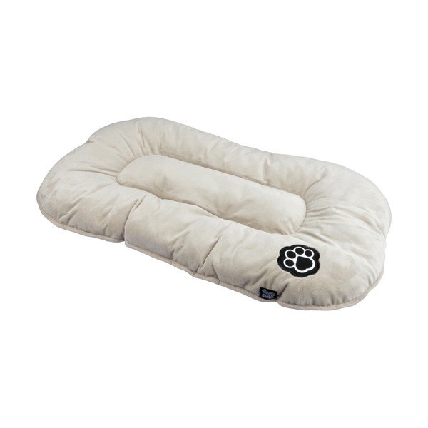 Bež podloga za pse iz semiša 87x55 cm Flakes – Love Story