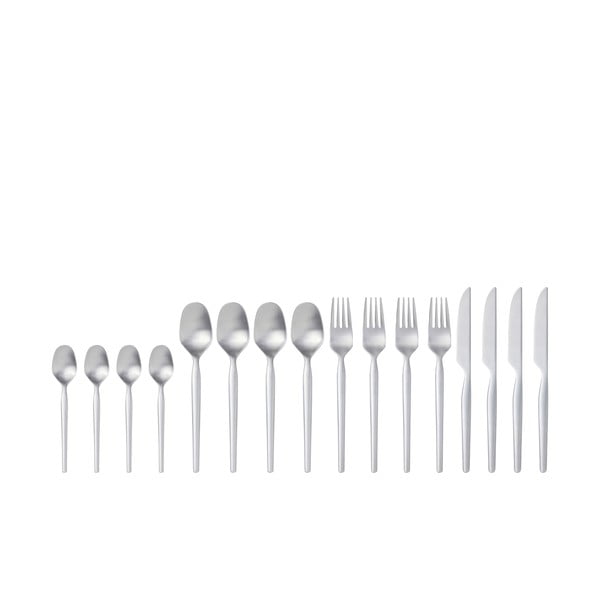 Pribor iz nerjavečega jekla v srebrni barvi 16 ks Dorotea – Gense-image-2