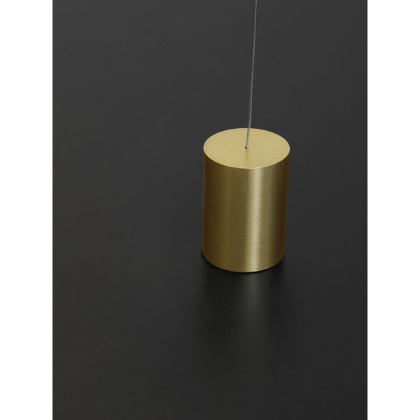 Medeninasta aluminijasta LED stoječa svetilka (višina 300 cm) Elettra – Nova Luce-image-3