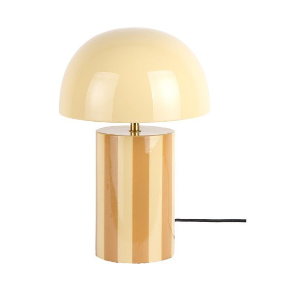 Rumena kovinska namizna svetilka (višina 34 cm) Rayado – Leitmotiv