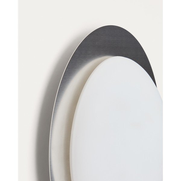 Siva LED stenska svetilka ø 40 cm Novae – Kave Home-image-3