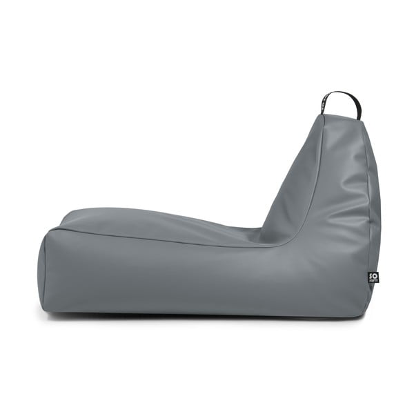 Oranžna vreča za sedenje iz umetnega usnja Chill XXL – So Soft?-image-2