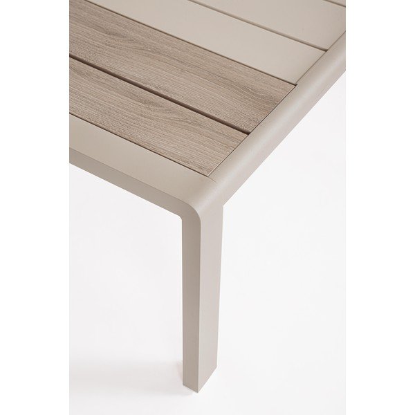 Bež aluminijasta vrtna garnitura za 5 oseb Elna – Bizzotto-image-4