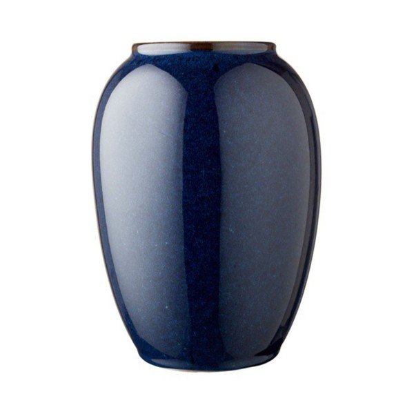 Temno modra vaza iz kamenine (višina 20 cm) Gastro Blue – Bitz