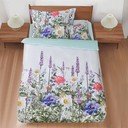 Enojna 3-delna posteljnina 140x200 cm Summer Meadow – My House