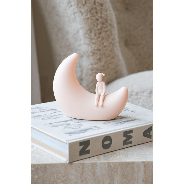 Svetlo rožnata otroška lučka Moon Shell – Cam Cam Copenhagen-image-4
