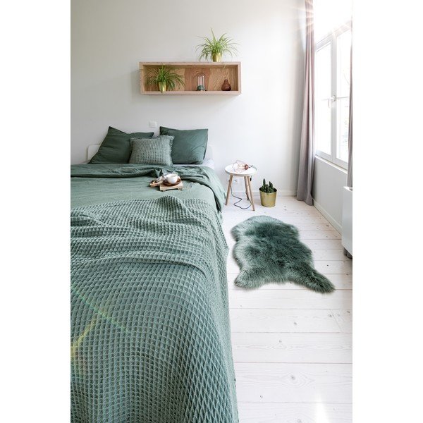 Rjavo bombažno lahkotno pregrinjalo za posteljo Tiseco Home Studio, 250 x 260 cm-image-4