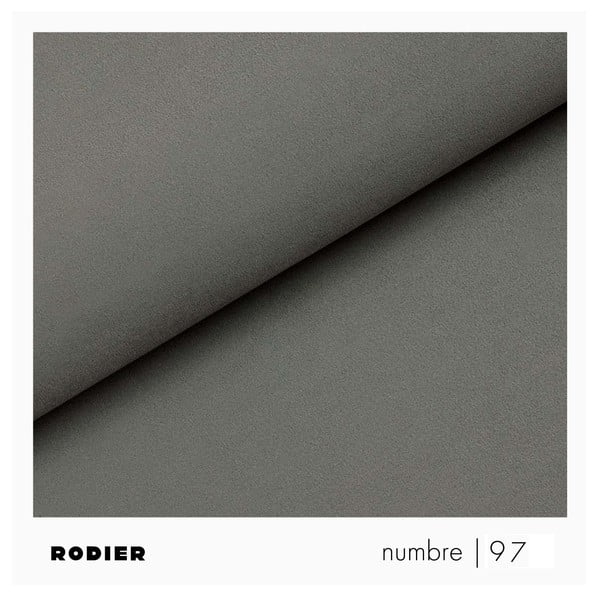 Siv žameten tabure Tuil – Rodier-image-3