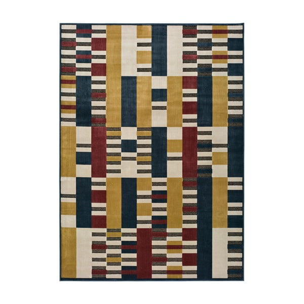 Rumena preproga Universal Farashe Stripes, 140 x 200 cm