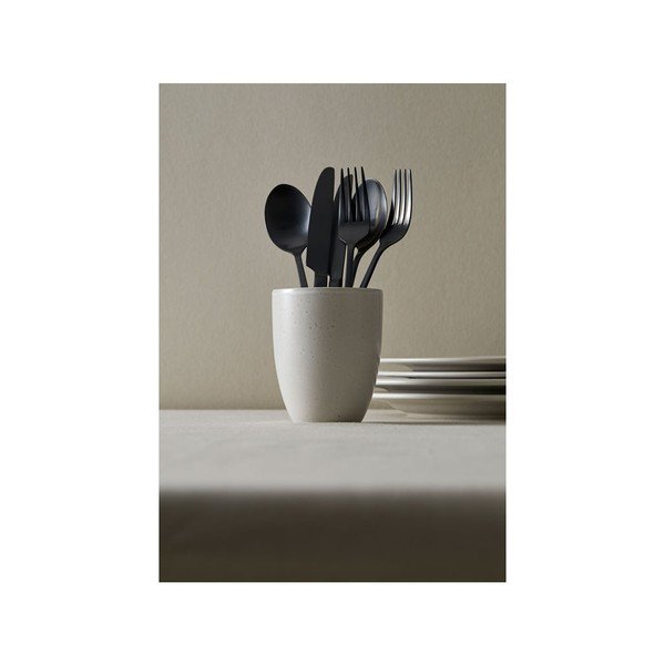 16-delni set črnega pribora iz nerjavečega jekla Bitz Bestik-image-4