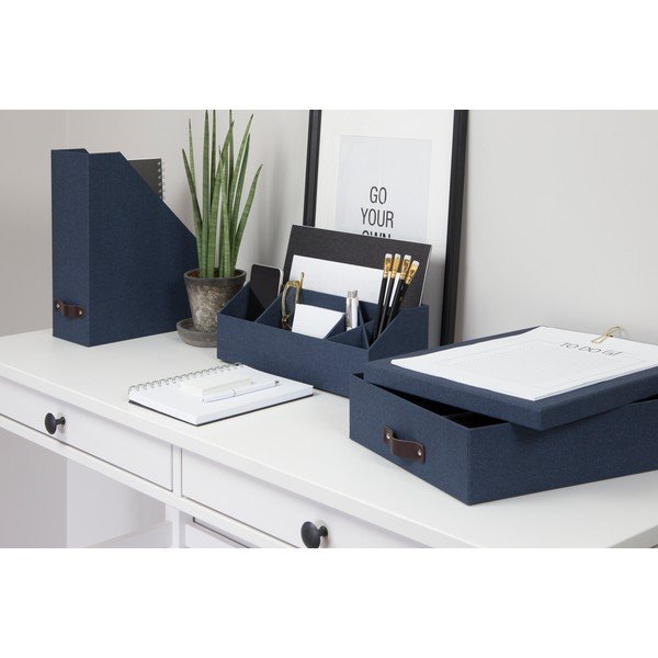 Modri organizator dokumentov Bigso Box of Sweden Estelle-image-3