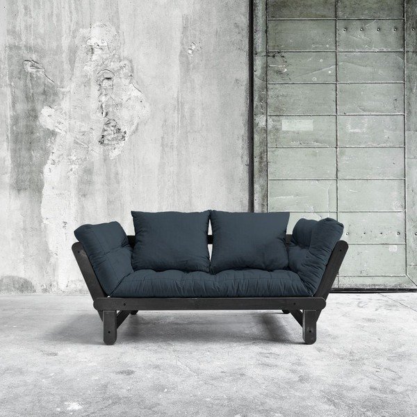 Raztegljiv kavč Karup Beat Black/Deep Blue-image-2