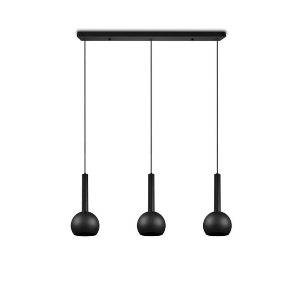 Črna viseča svetilka Ciliana – CINQUE