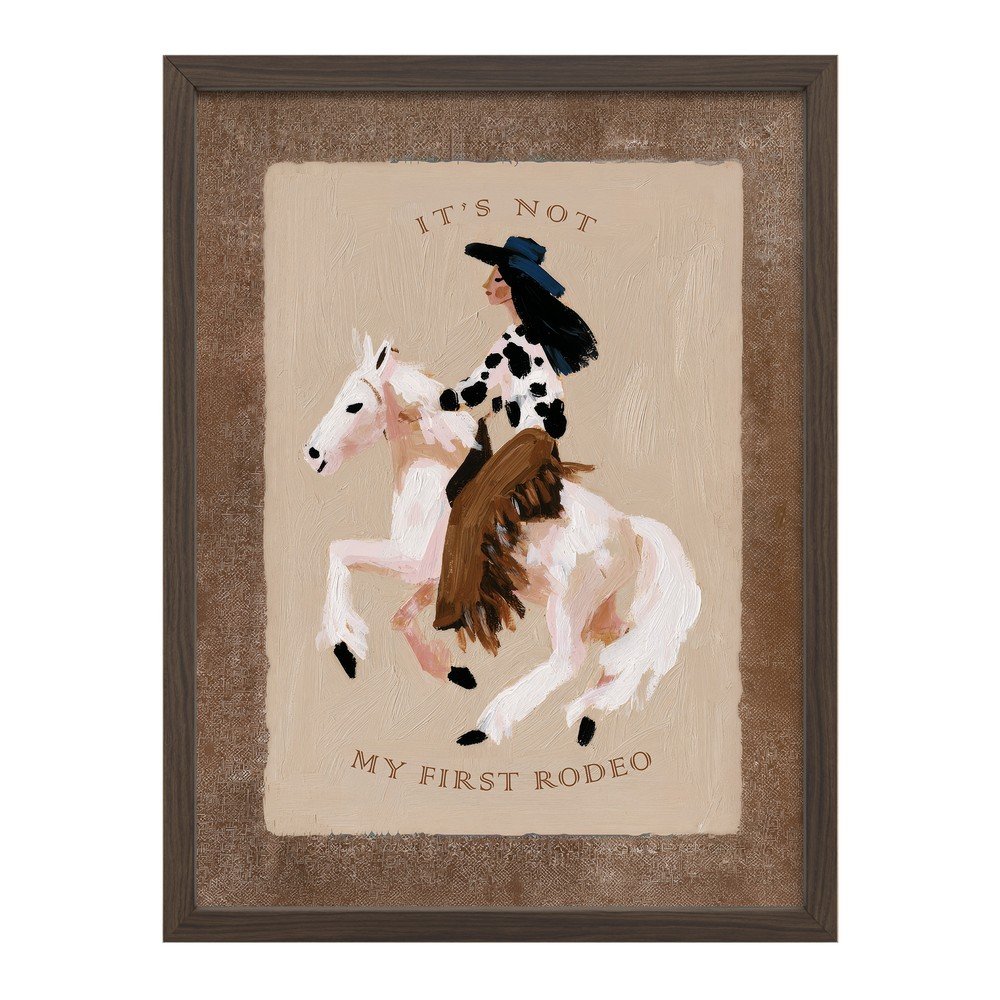 Tiskana slika z okvirjem 30x40 cm Rodeo