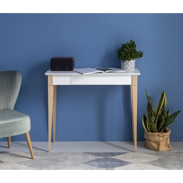 Bela delovna miza Ragaba Mimo, dolžina 65 cm-image-1