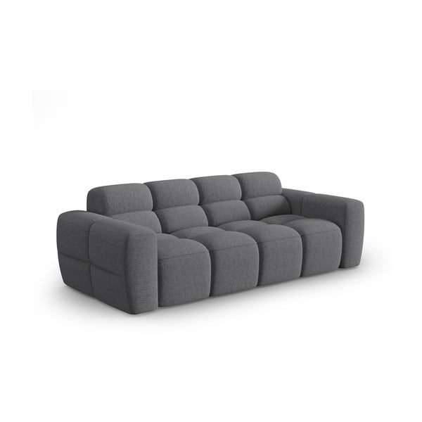 Siva sedežna garnitura 216 cm Lisa – Micadoni Home-image-2