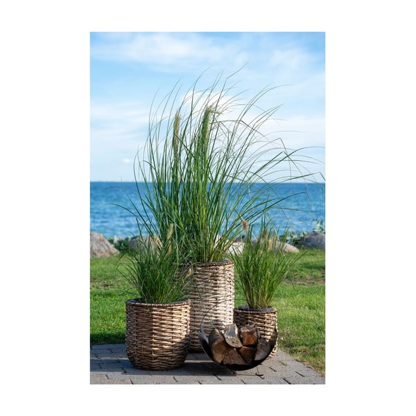 Cvetlični lonci iz vodne hijacinte v kompletu 3 ks ø 49 cm Hanoi – House Nordic-image-1