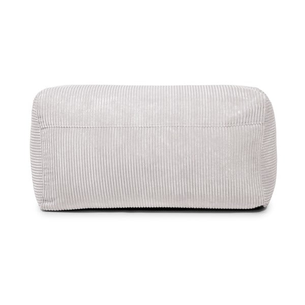 Modra vreča za sedenje iz rebrastega žameta Plus 100 Lounge – SLOWDOWN-image-2