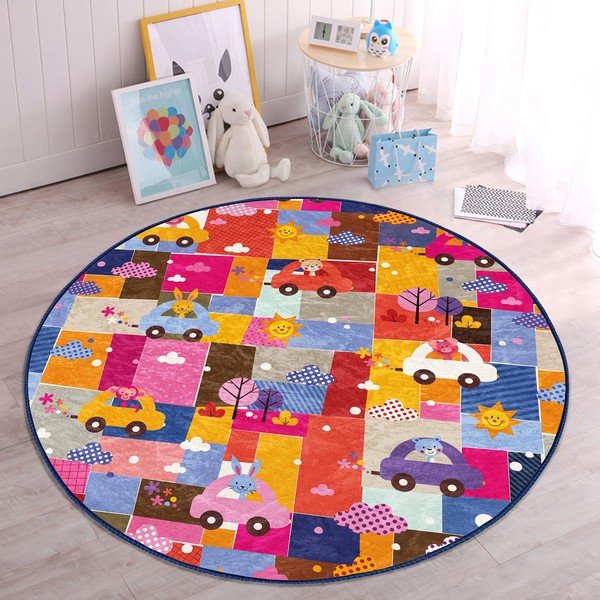 Otroška preproga ø 120 cm Comfort – Mila Home-image-3