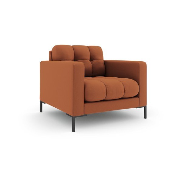 Opečnato oranžen fotelj Bali – Cosmopolitan Design