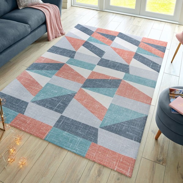 Pralna preproga Flair Rugs MATCH LOLA GEO, 120 x 170 cm-image-1