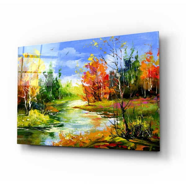Steklena slika Insigne Colorful Autumn, 110 x 70 cm
