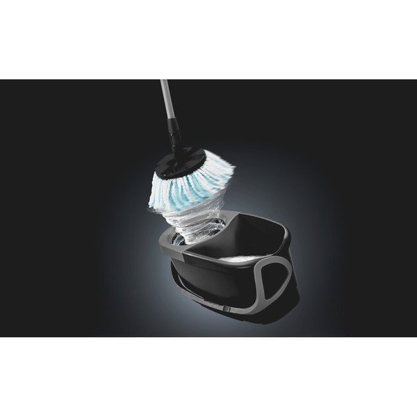 Vrtljivi mop z vedrom Clean Twist Disc Mop Ergo Black – LEIFHEIT-image-1