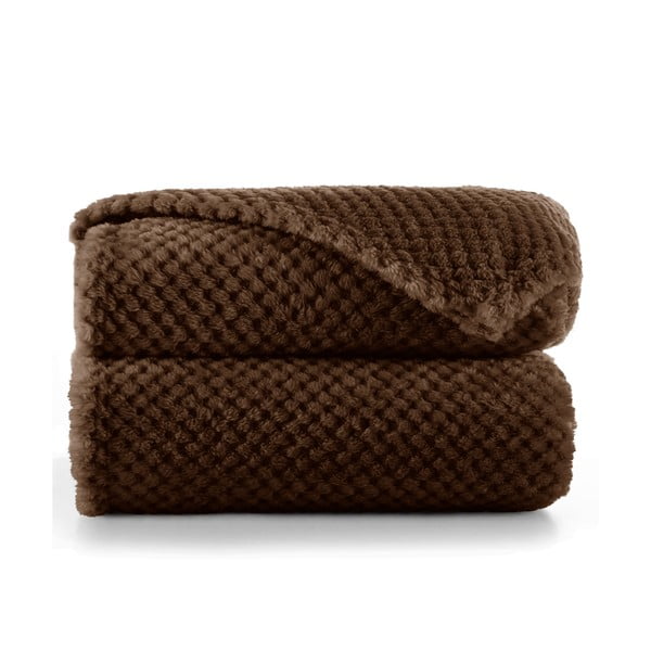 Rjava odeja iz mikrovlaken DecoKing Henry, 220 x 240 cm-image-2