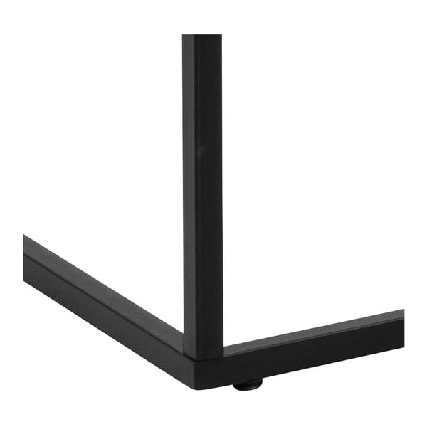 Bela mizica z mizno ploščo v marmornem dekorju 55x110 cm Barossa – Actona-image-4