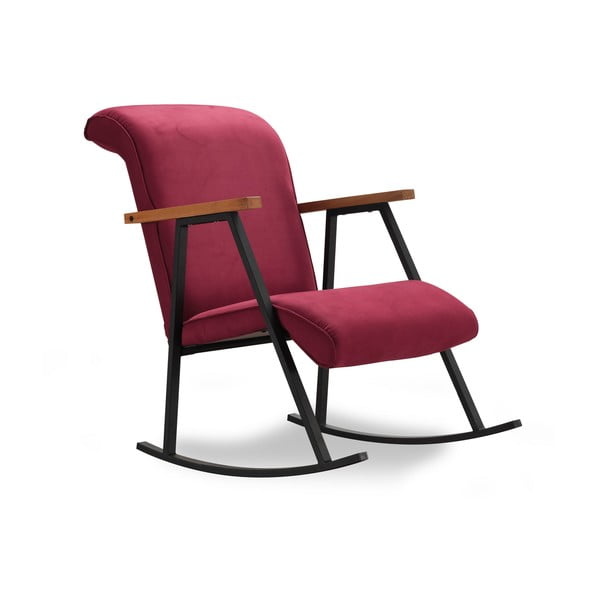 Bordo rdeč fotelj Yoka – Artie