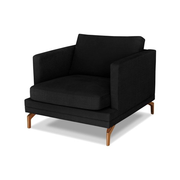 Črni fotelj Windsor & Co. Zofe Jupiter-image-3