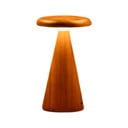 LED namizna svetilka v naravni barvi z lesenim senčilom (višina 14 cm) Sylva – Gingko