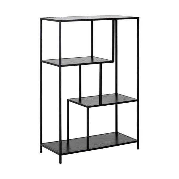 Črna polica 77x114 cm Seaford - Actona-image-2