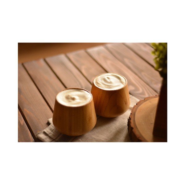 Komplet 2 bambusovih skodelic Bambum Gento, 225 ml-image-3