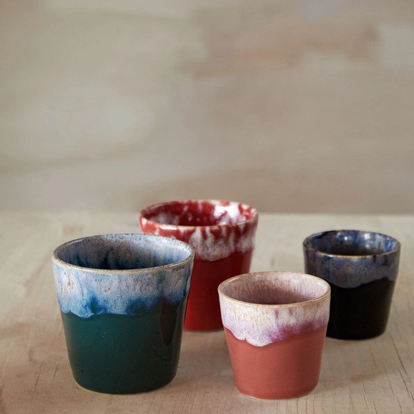 Oranžna skodelica za espresso iz kamenine 100 ml Grespresso – Costa Nova-image-3